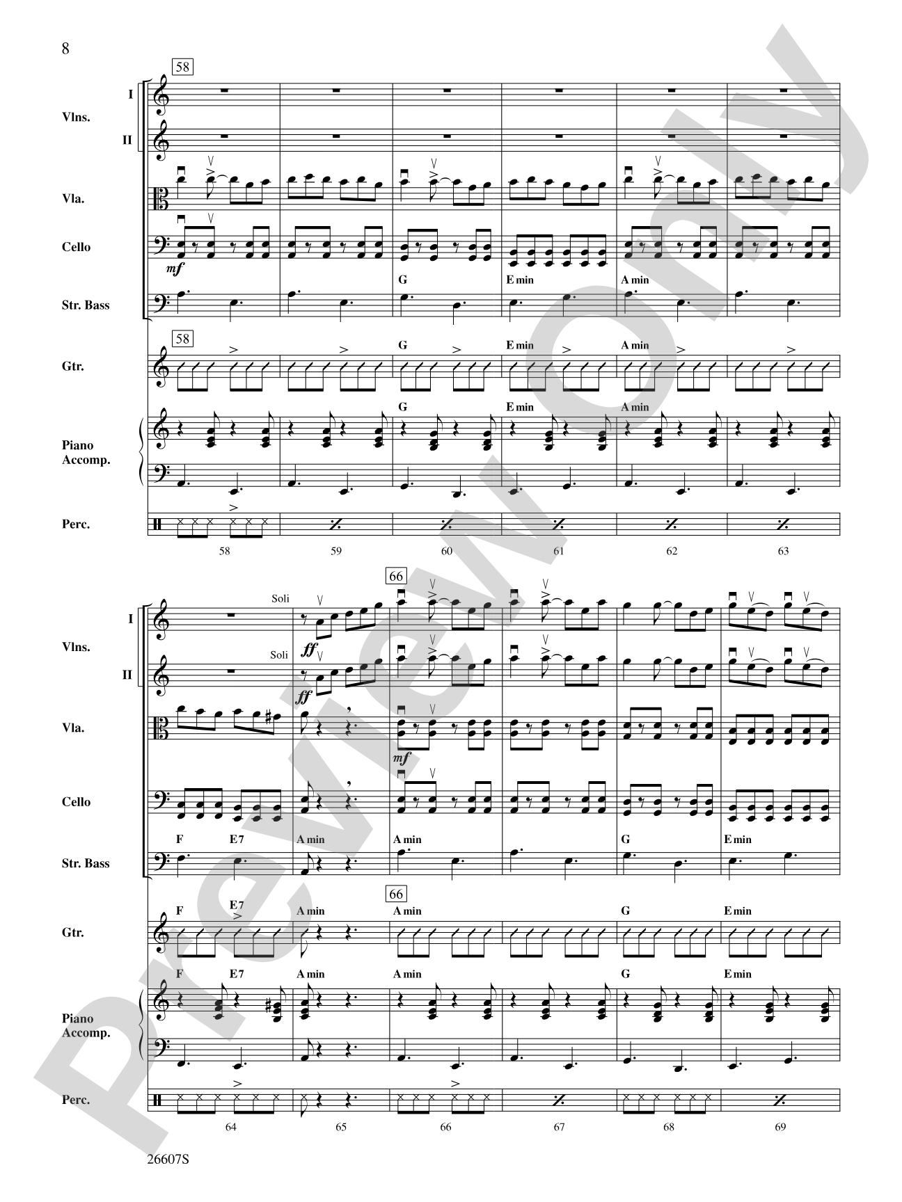 Washburn County: String Orchestra Conductor Score & Parts