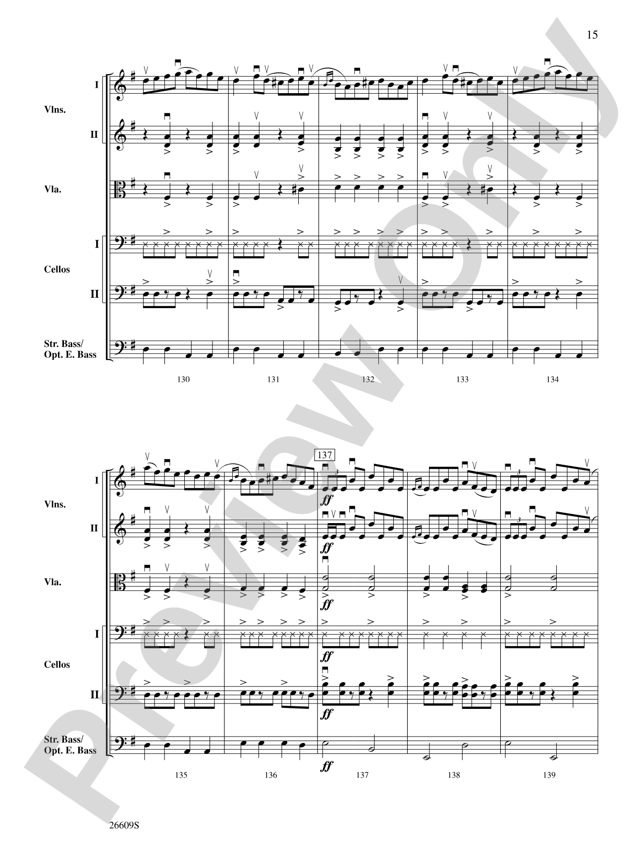 Danny Rocks: String Orchestra Conductor Score & Parts