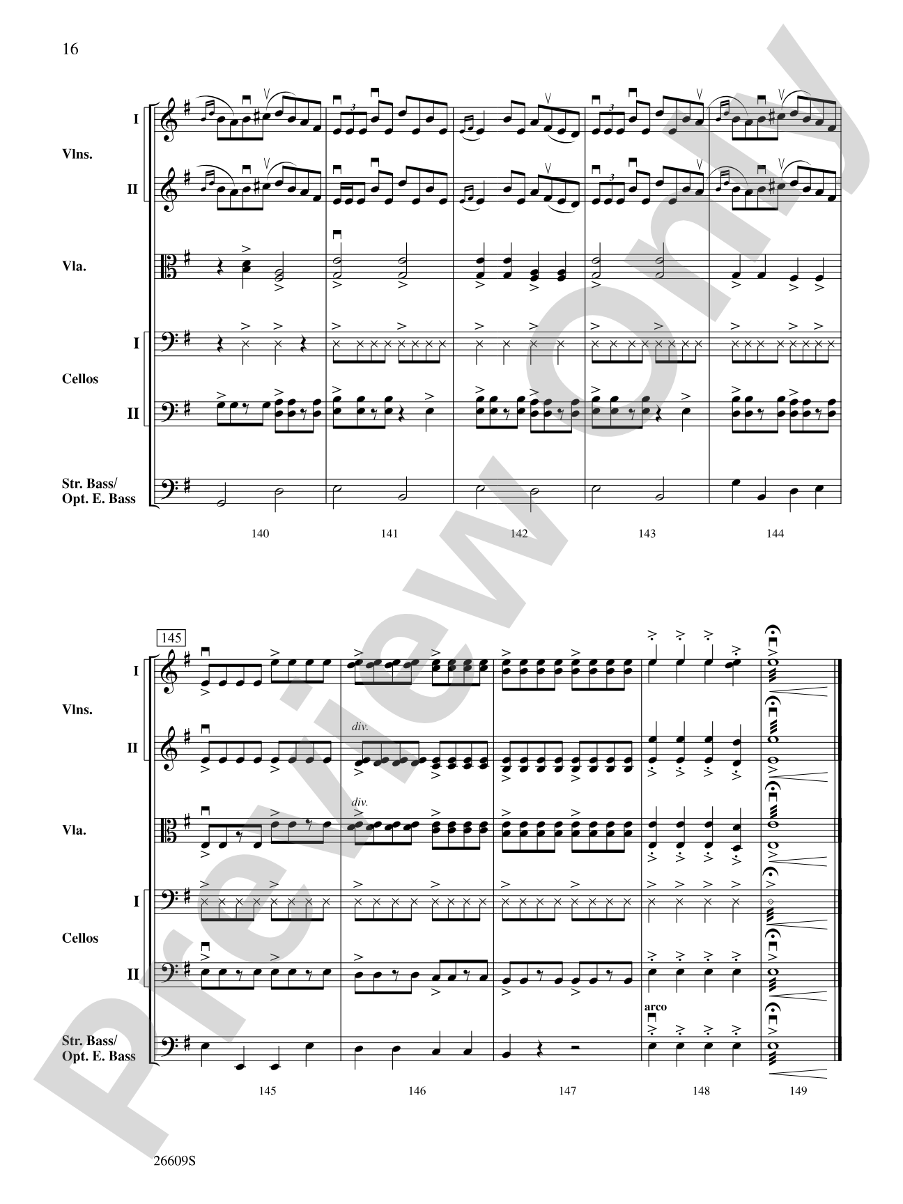 Danny Rocks: String Orchestra Conductor Score & Parts