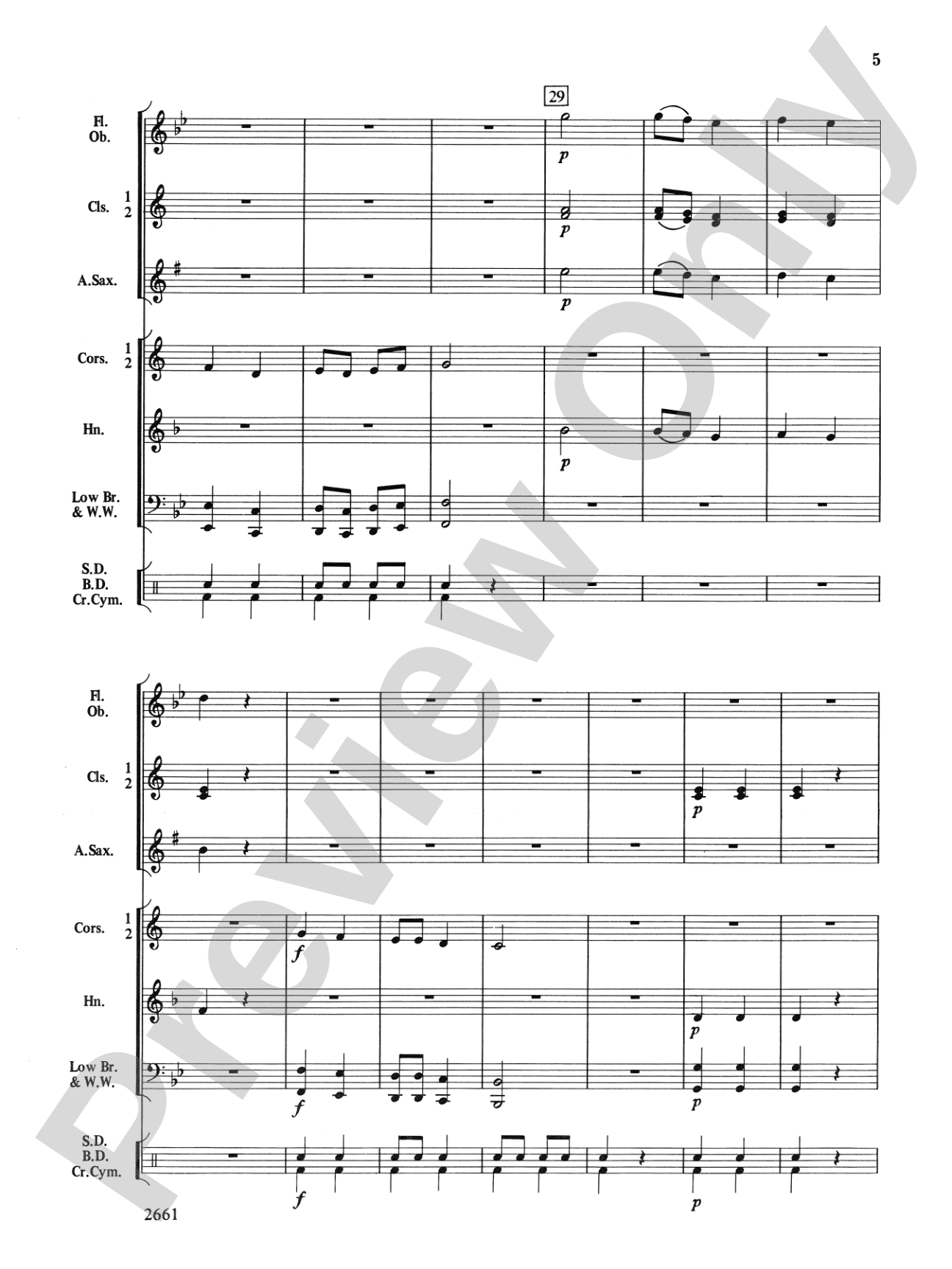 Manitoba March: Concert Band Conductor Score & Parts