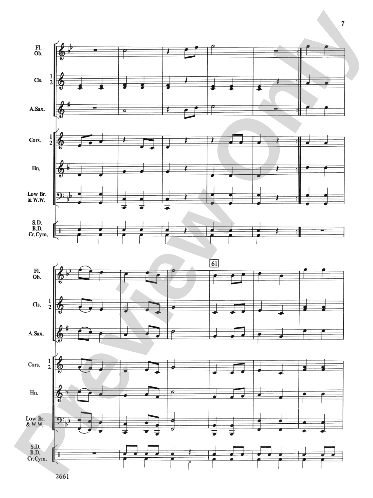Manitoba March: Concert Band Conductor Score & Parts