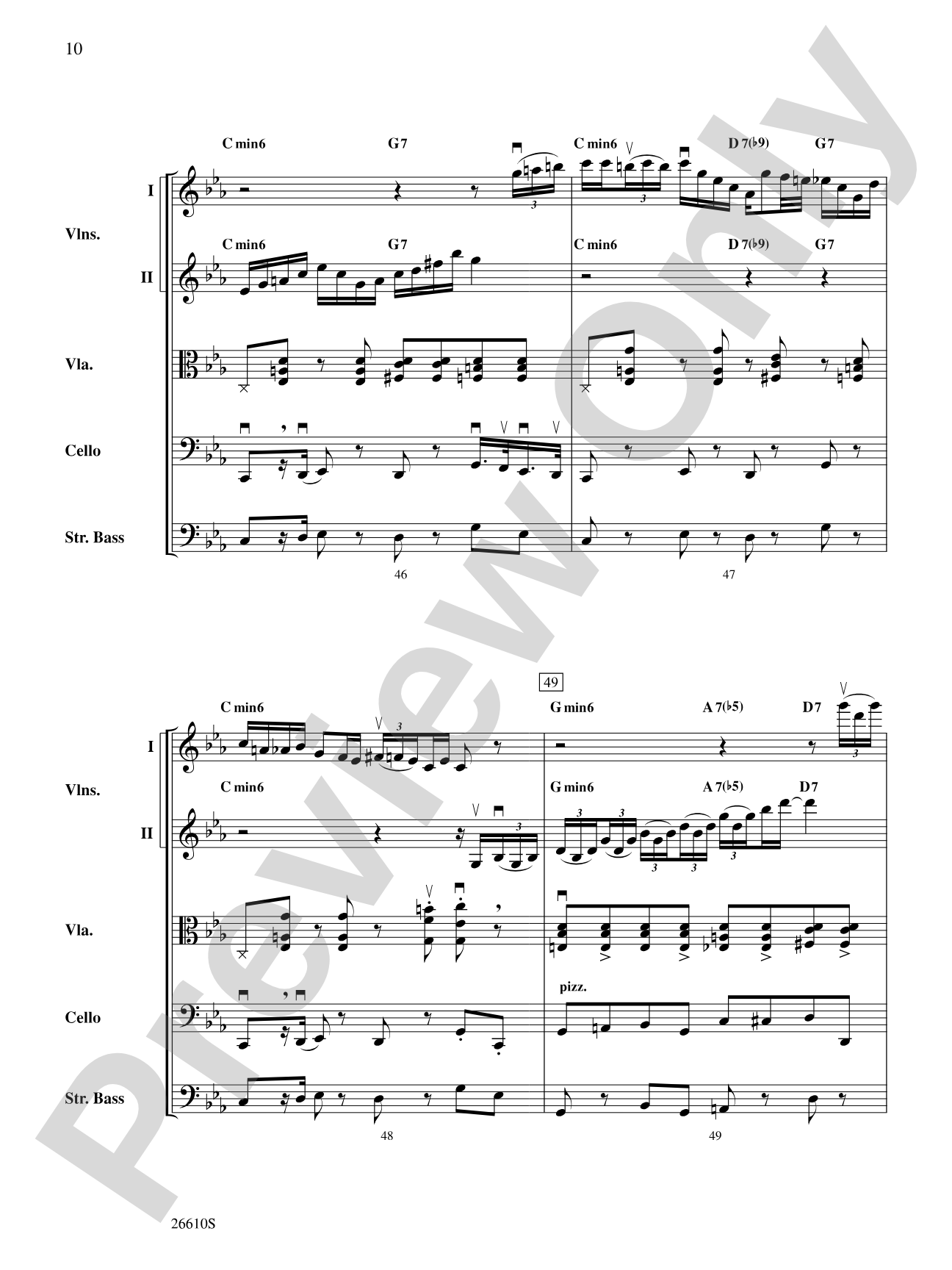 Bach's Lunch: String Orchestra Conductor Score & Parts