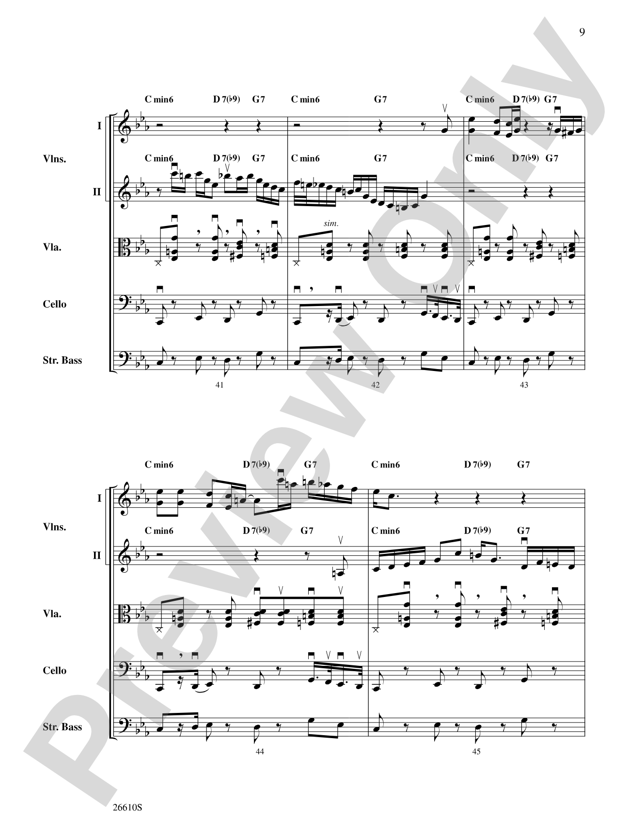 Bach's Lunch: String Orchestra Conductor Score & Parts
