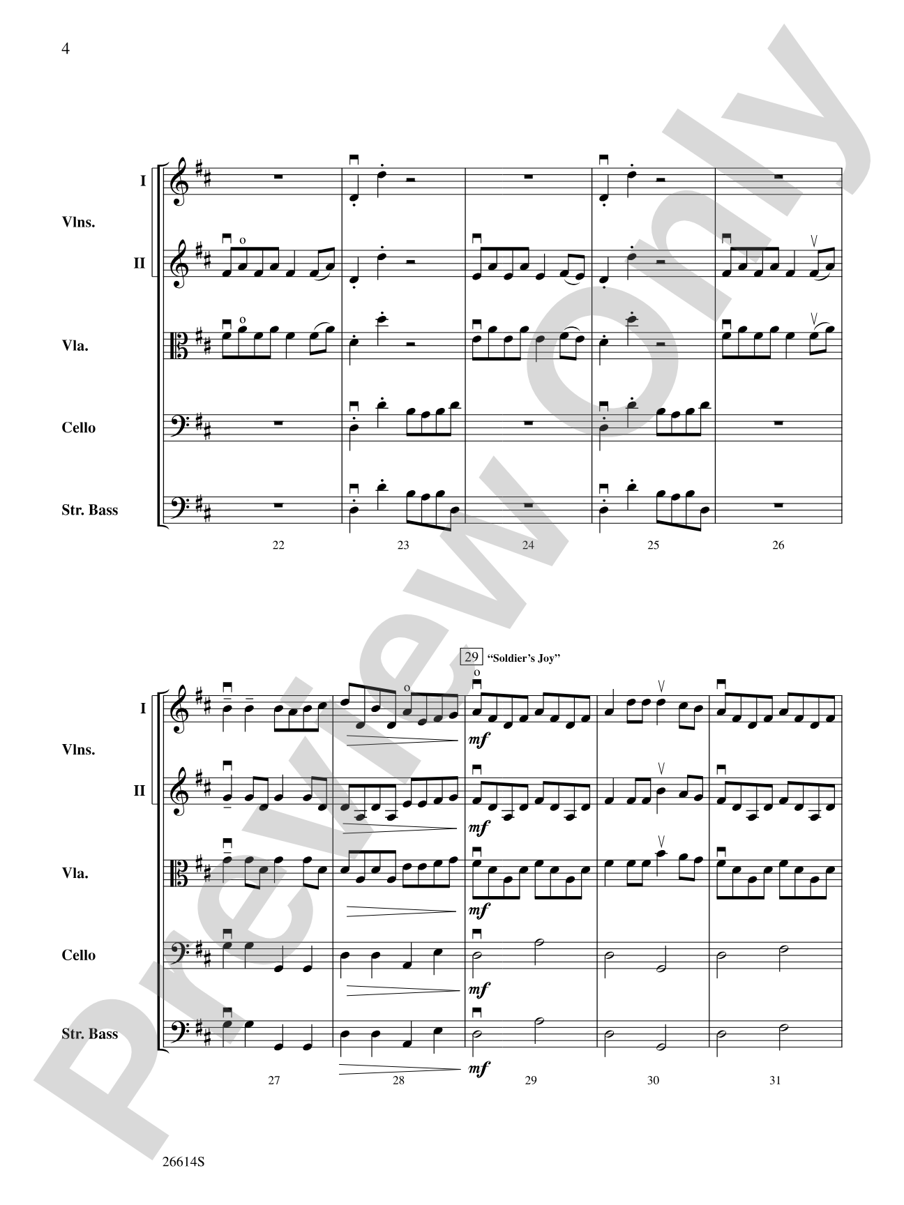 Crossings: String Orchestra Conductor Score & Parts