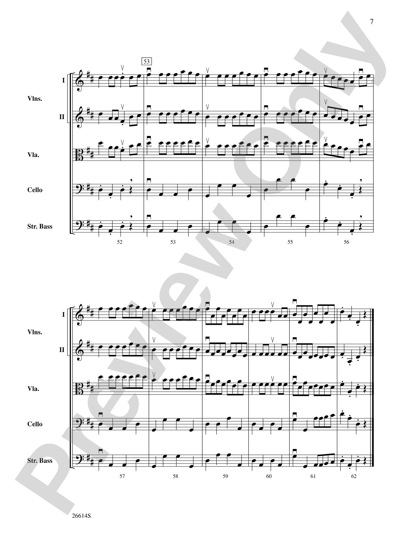 Crossings: String Orchestra Conductor Score & Parts