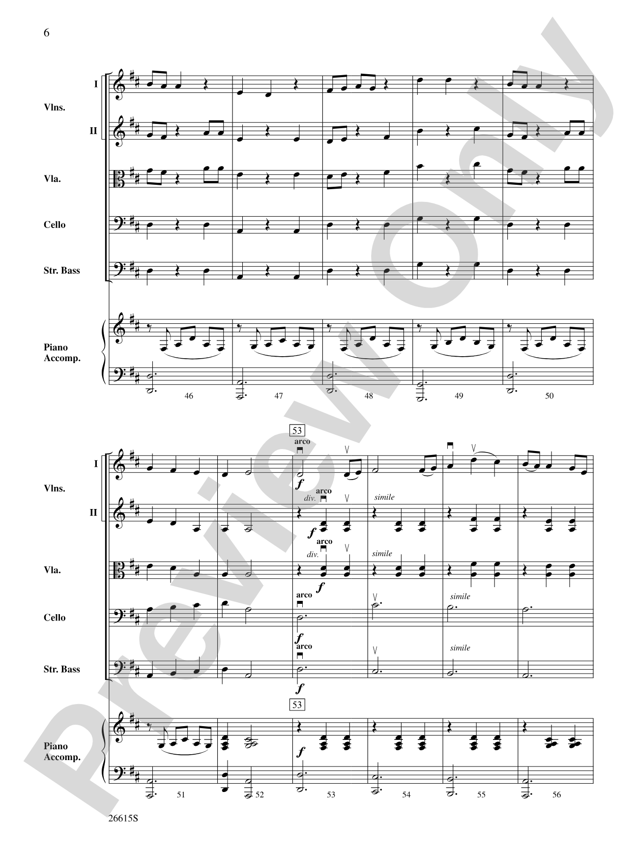 Alison's Waltz: String Orchestra Conductor Score & Parts