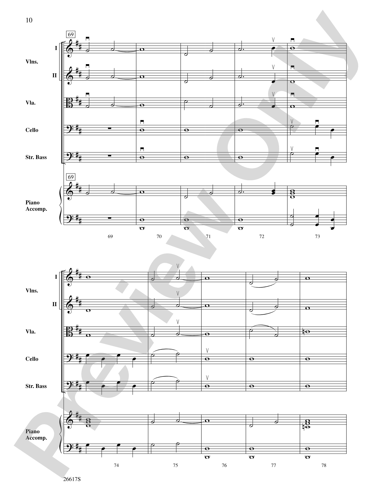 Apollo Fanfare: String Orchestra Conductor Score & Parts