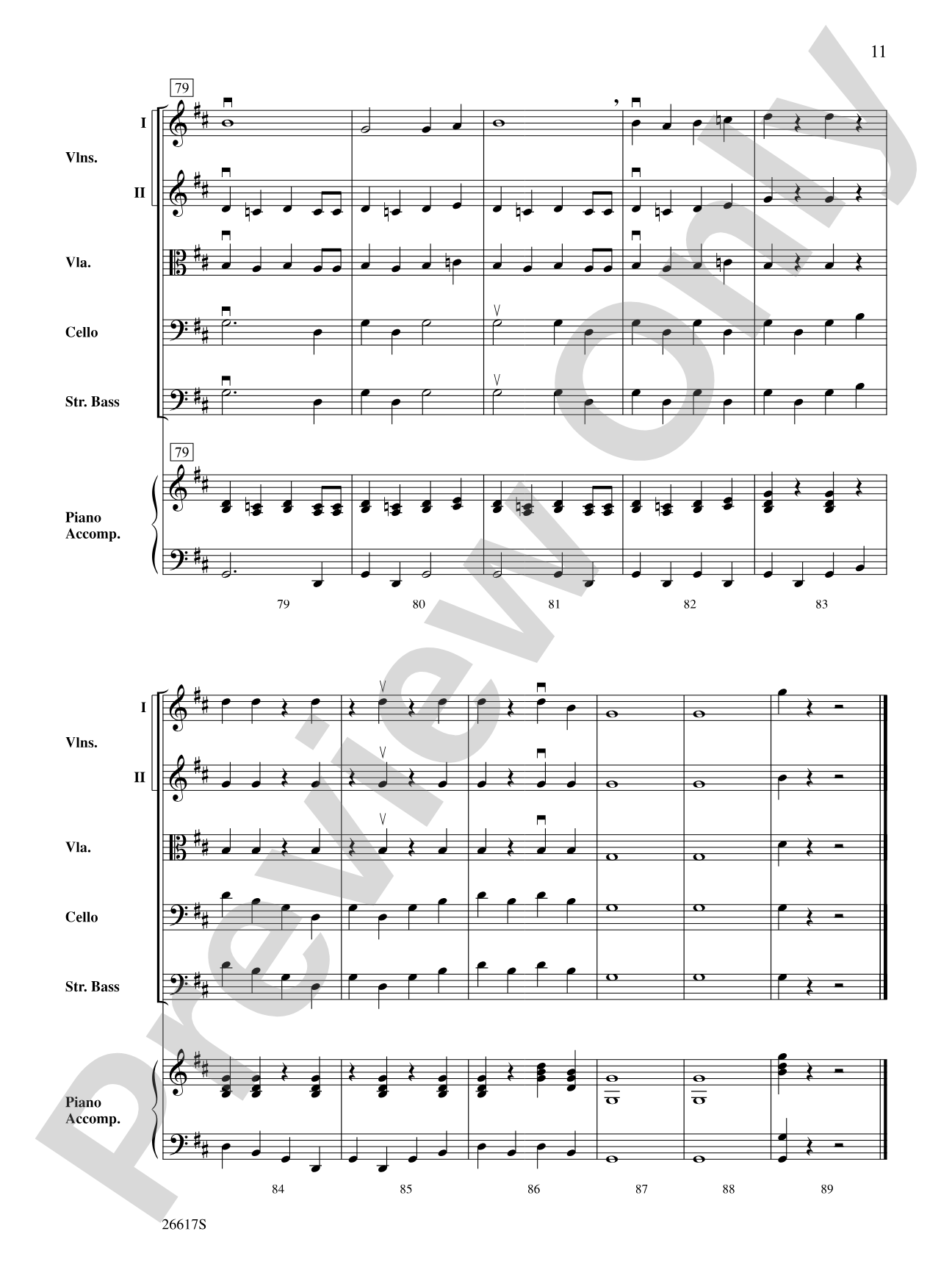 Apollo Fanfare: String Orchestra Conductor Score & Parts