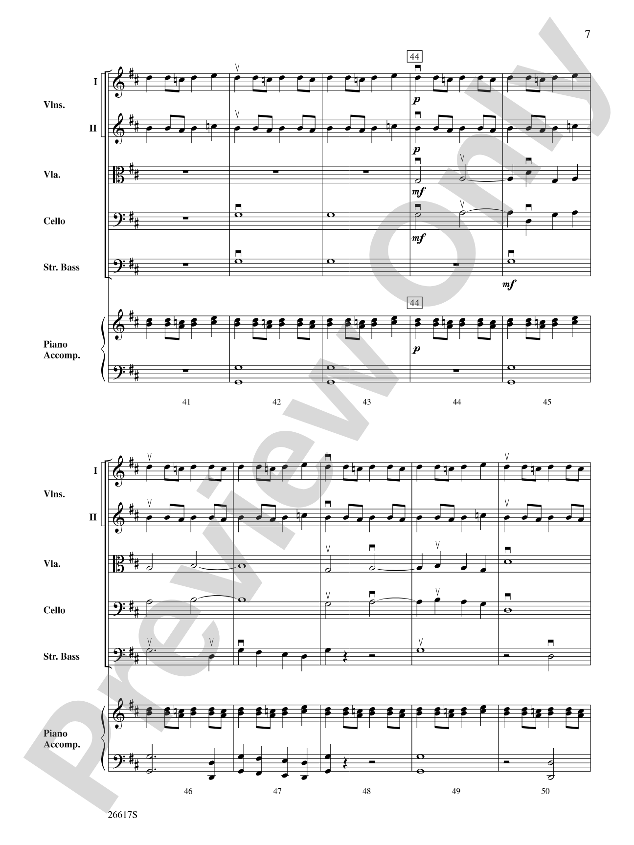 Apollo Fanfare: String Orchestra Conductor Score & Parts