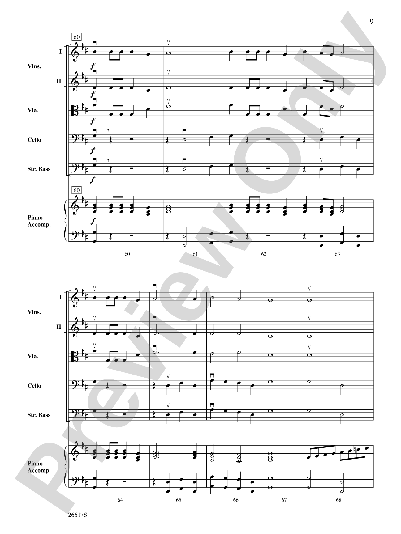 Apollo Fanfare: String Orchestra Conductor Score & Parts