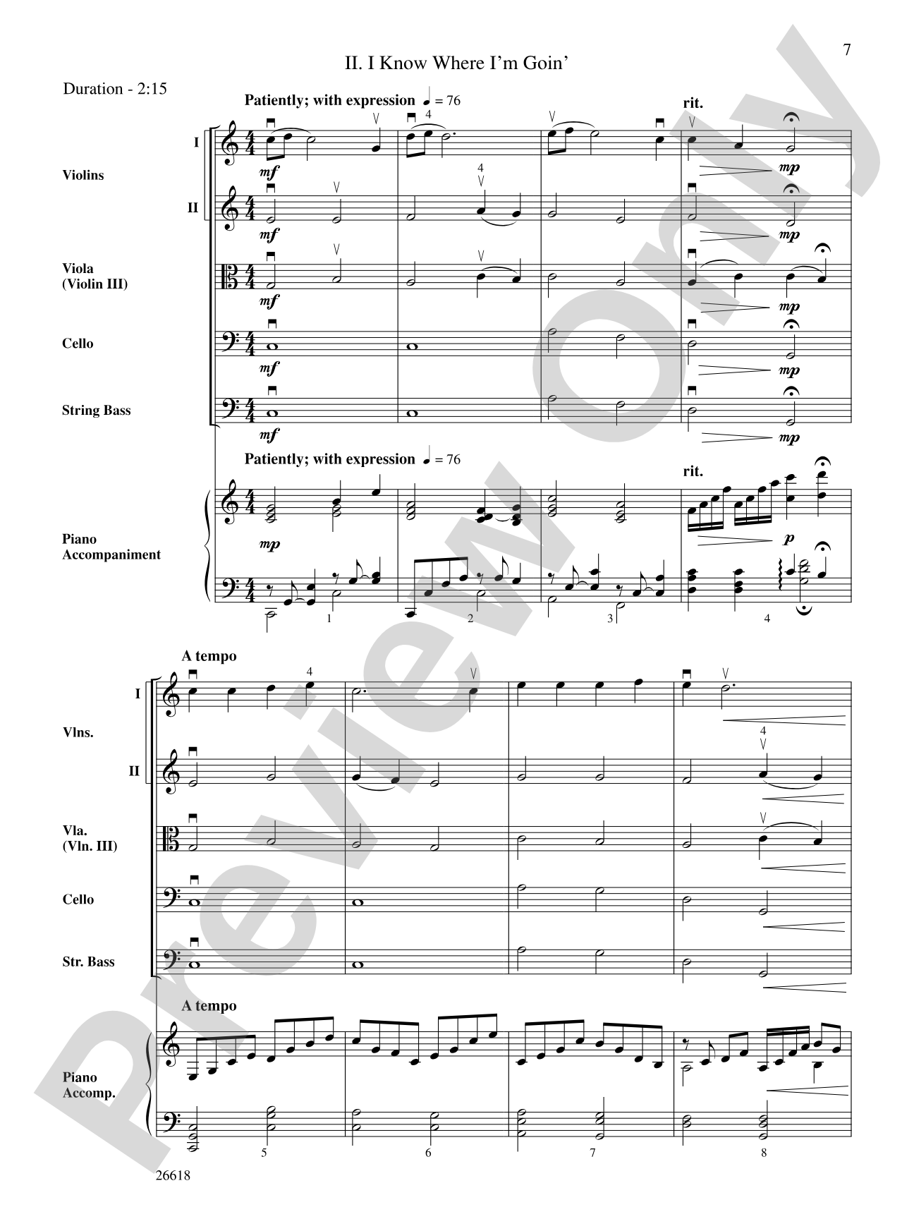 Irish Suite: String Orchestra Conductor Score & Parts