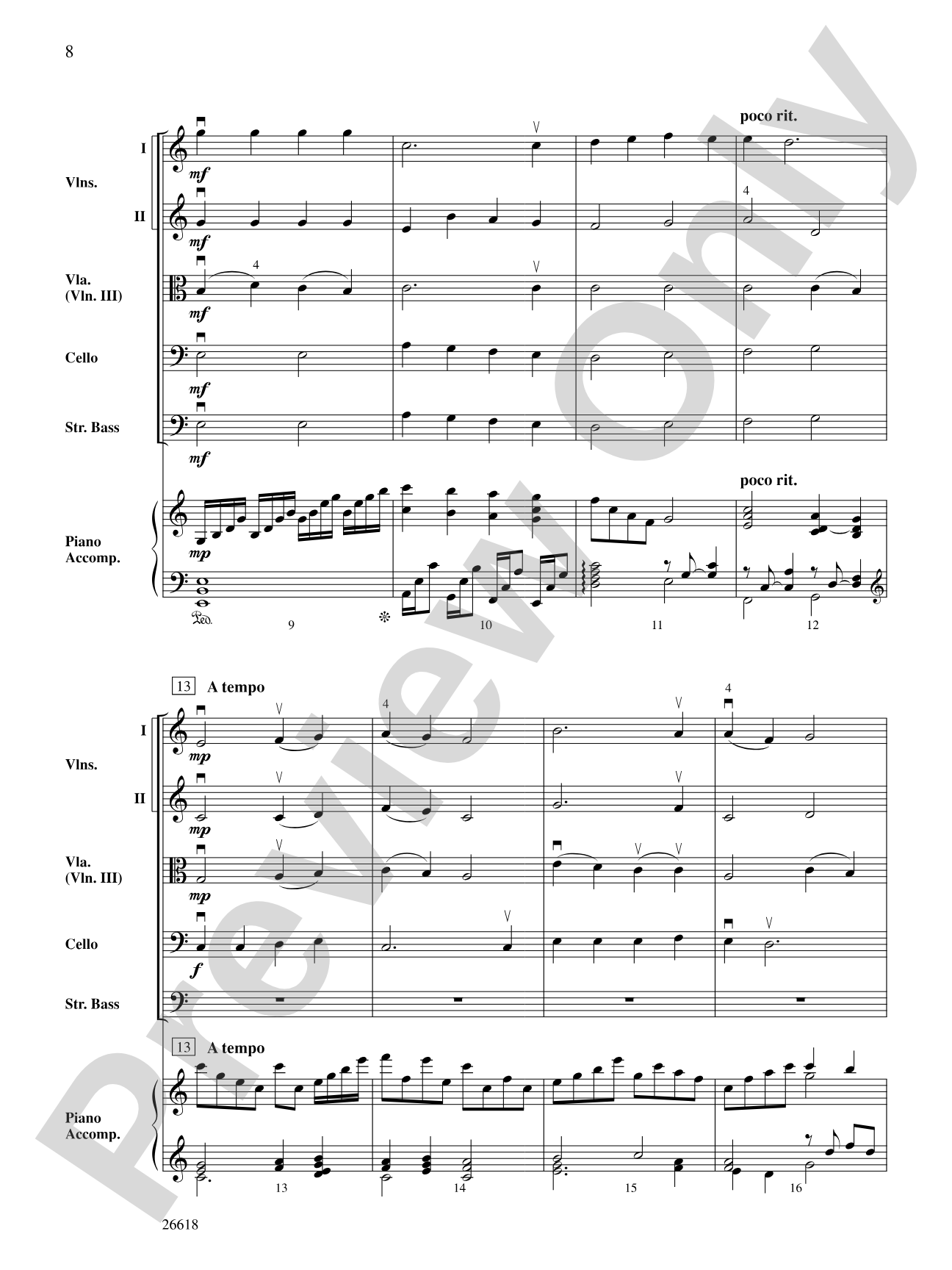 Irish Suite: String Orchestra Conductor Score & Parts