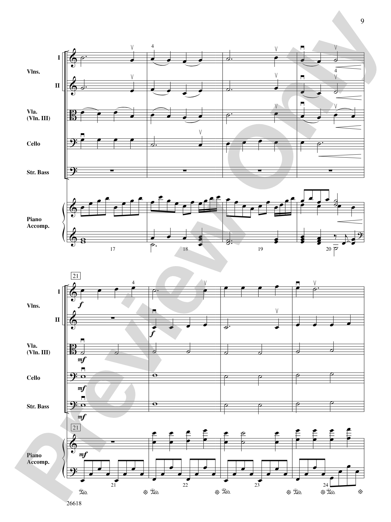 Irish Suite: String Orchestra Conductor Score & Parts