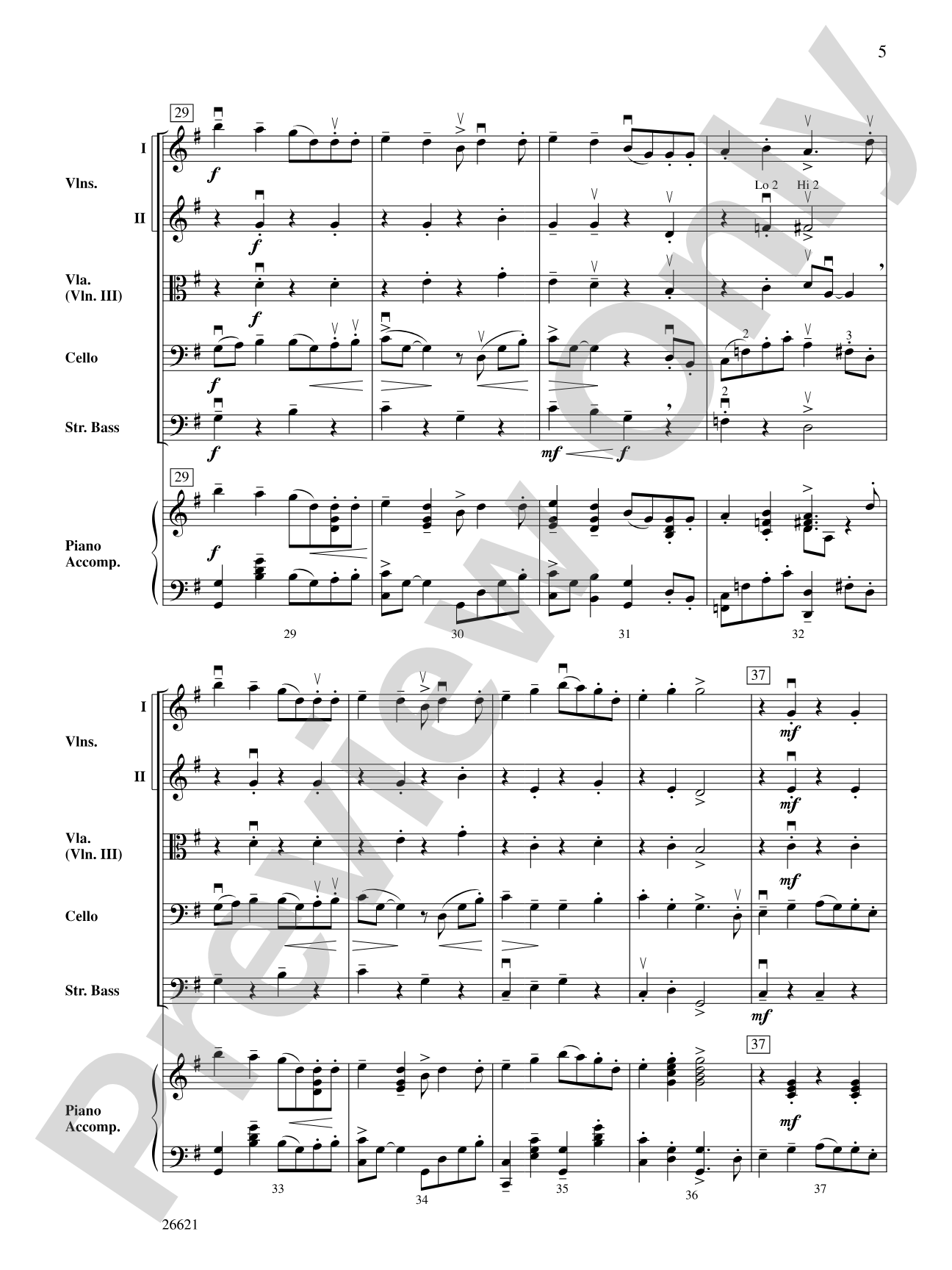 Cowboy Cactus Dance: String Orchestra Conductor Score & Parts