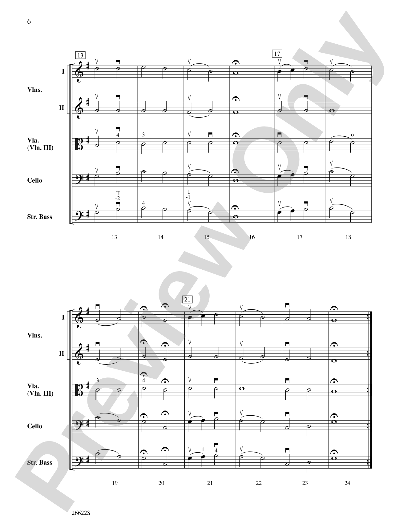 Belwin Beginning String Orchestra Kit #3: String Orchestra Conductor Score & Parts