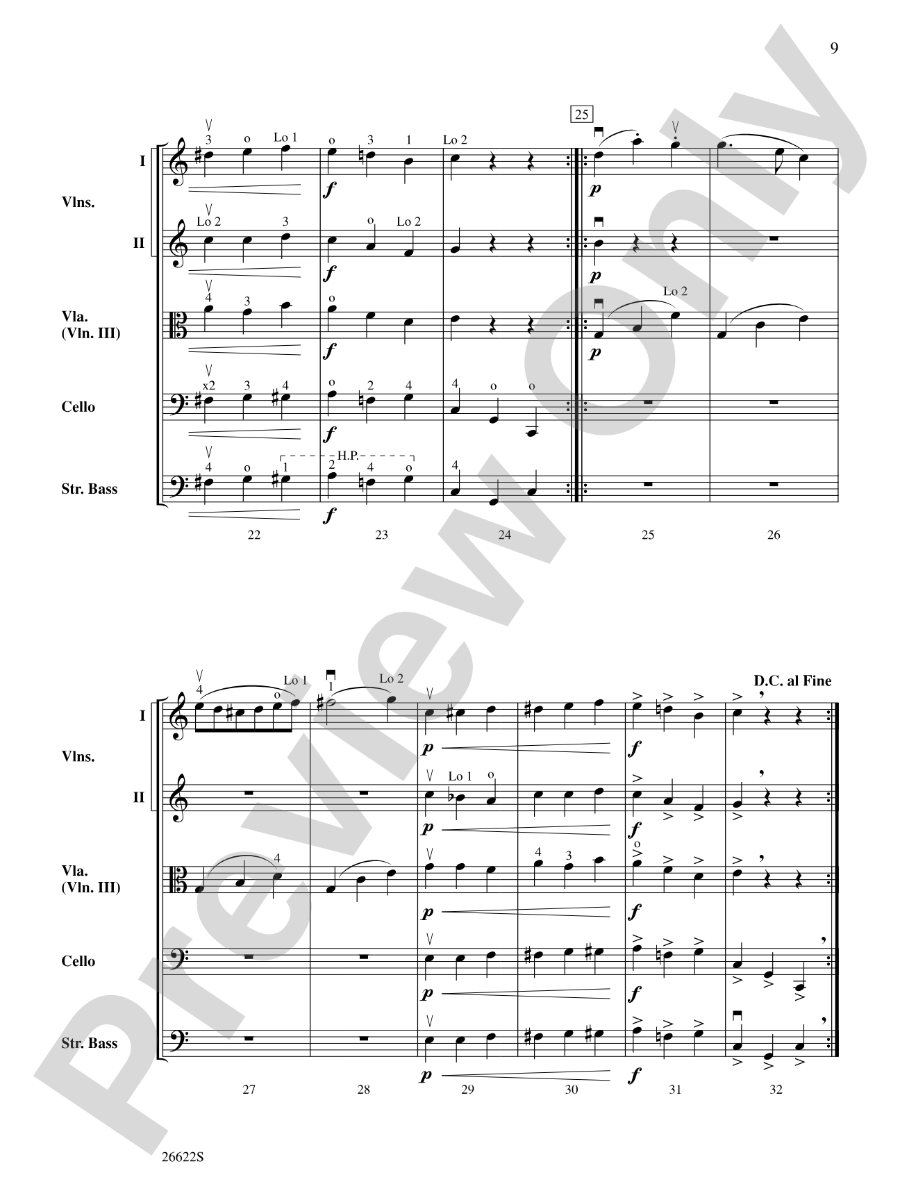 Belwin Beginning String Orchestra Kit #3: String Orchestra Conductor Score & Parts