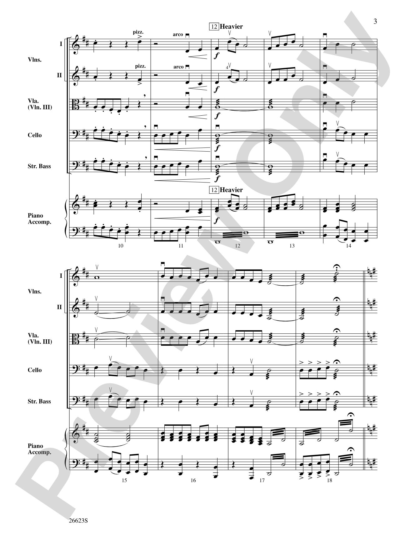 Chinese String Fantasy: String Orchestra Conductor Score & Parts