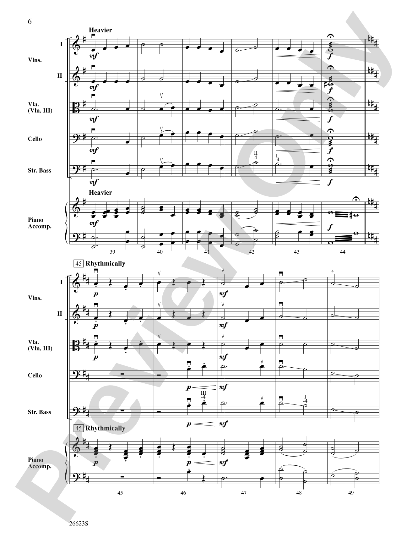Chinese String Fantasy: String Orchestra Conductor Score & Parts