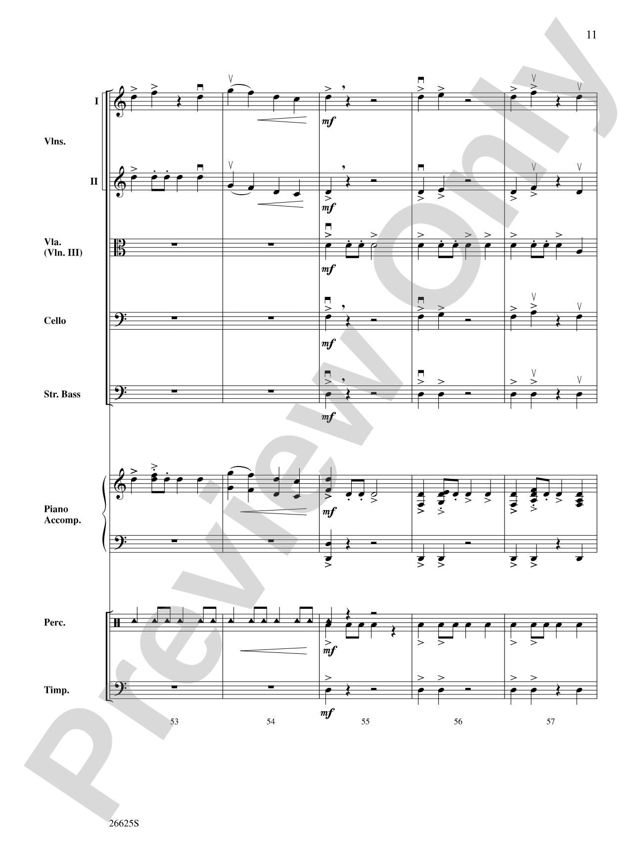 G-Force Five!: String Orchestra Conductor Score & Parts