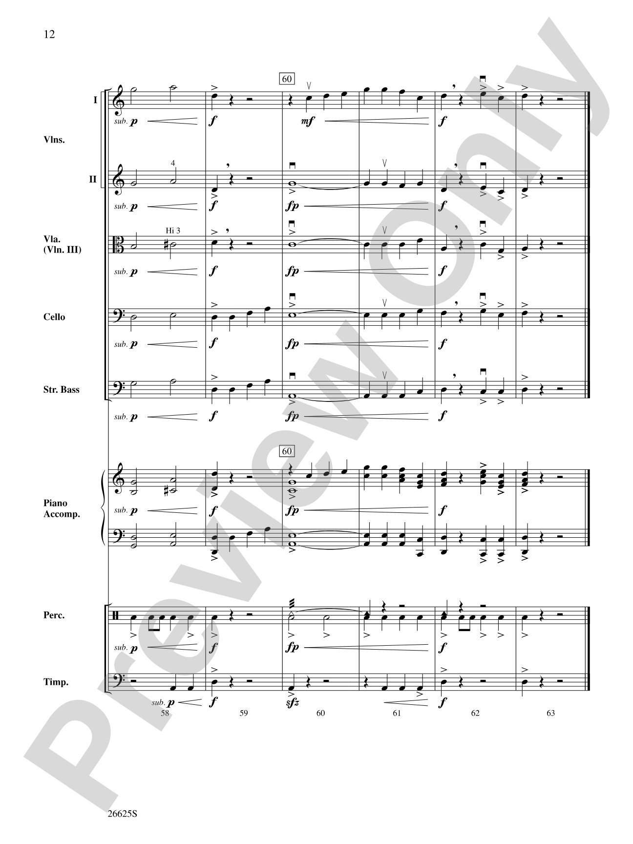 G-Force Five!: String Orchestra Conductor Score & Parts