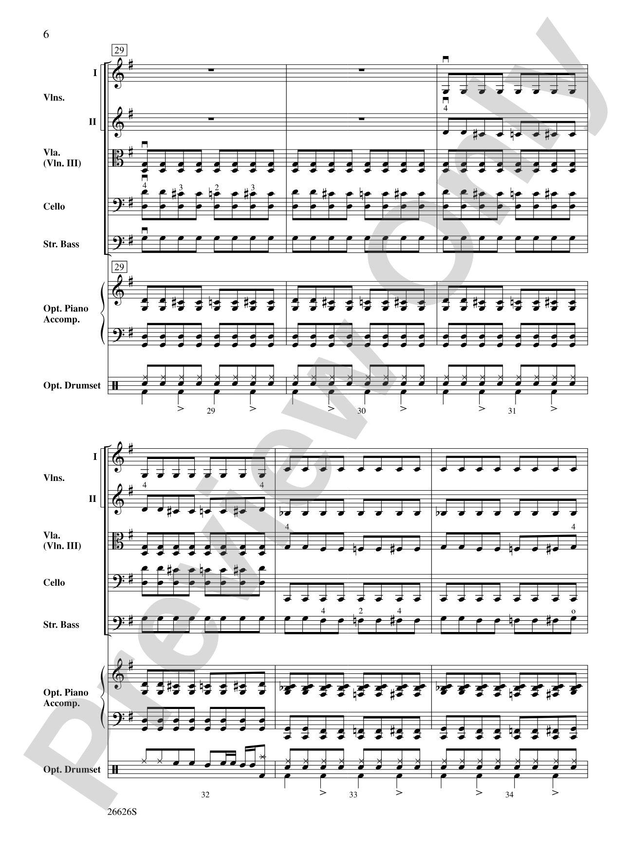 Batman Theme: String Orchestra Conductor Score & Parts
