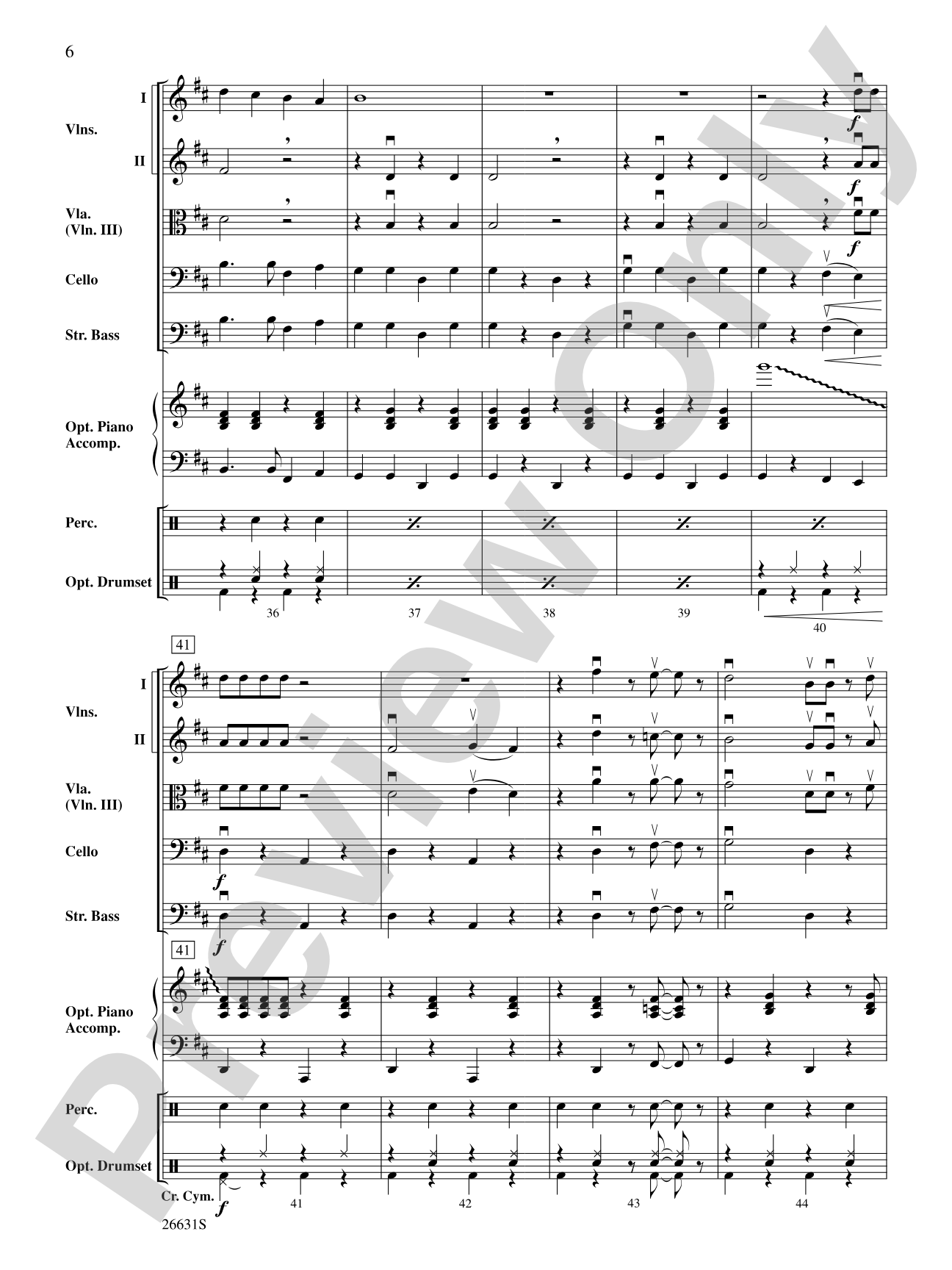 You're the One That I Want (from Grease): String Orchestra Conductor Score & Parts