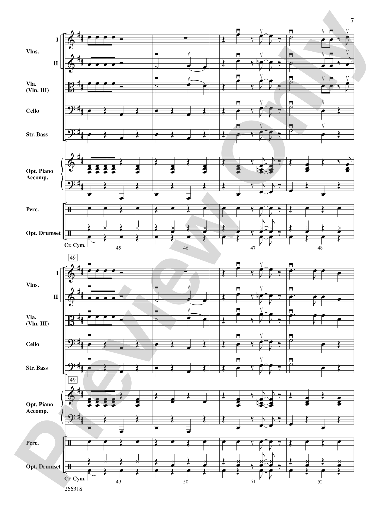 You're the One That I Want (from Grease): String Orchestra Conductor Score & Parts