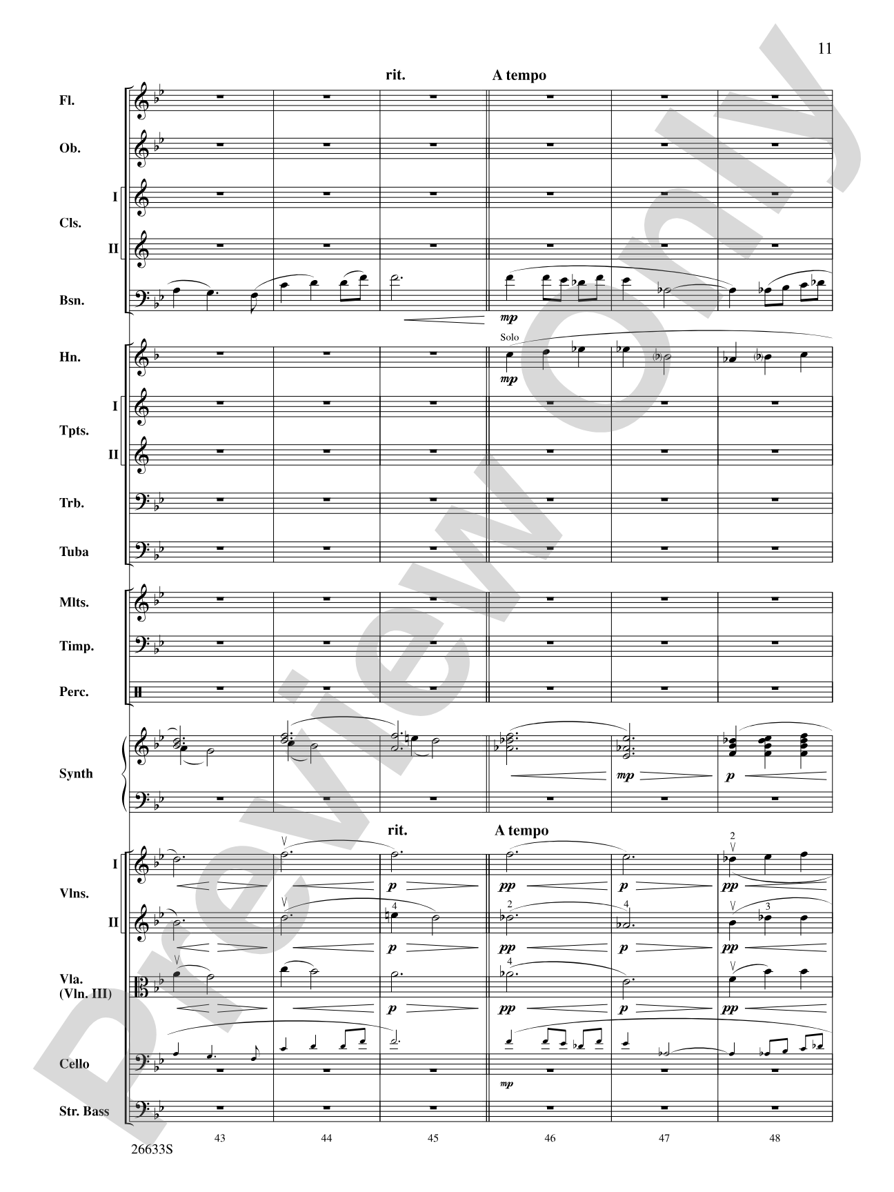 Shannon Falls: Full Orchestra Conductor Score & Parts