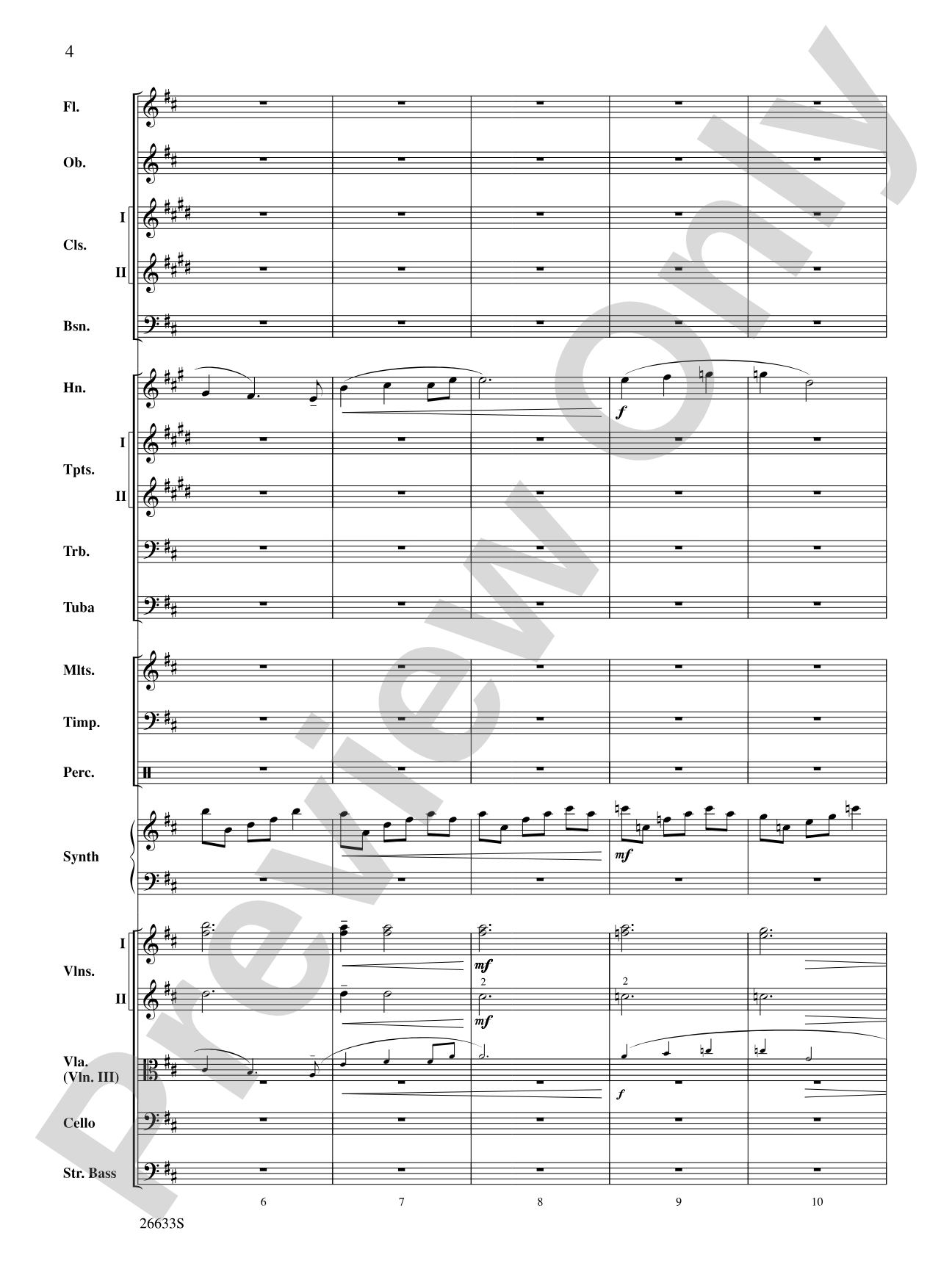 Shannon Falls: Full Orchestra Conductor Score & Parts