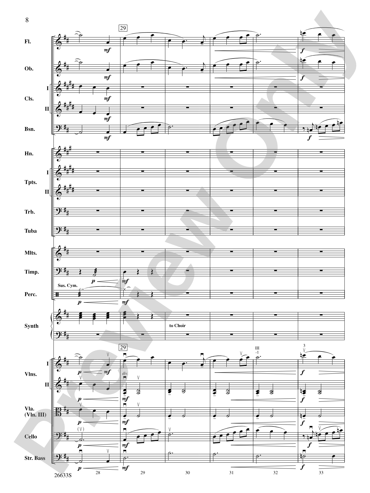 Shannon Falls: Full Orchestra Conductor Score & Parts