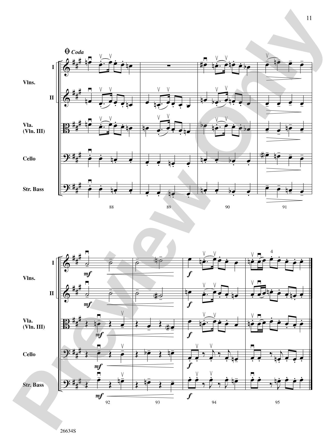 Ghosts of the Taman Negara: String Orchestra Conductor Score & Parts