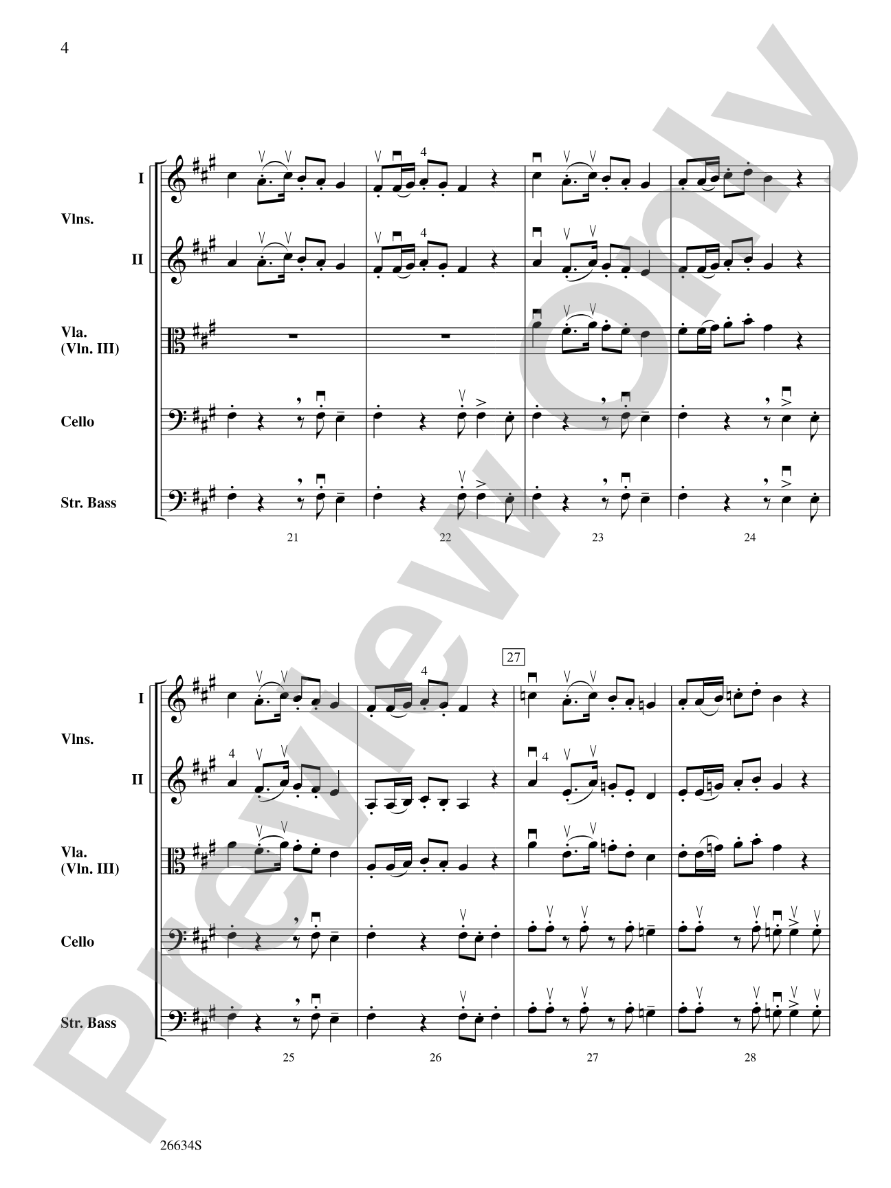 Ghosts of the Taman Negara: String Orchestra Conductor Score & Parts