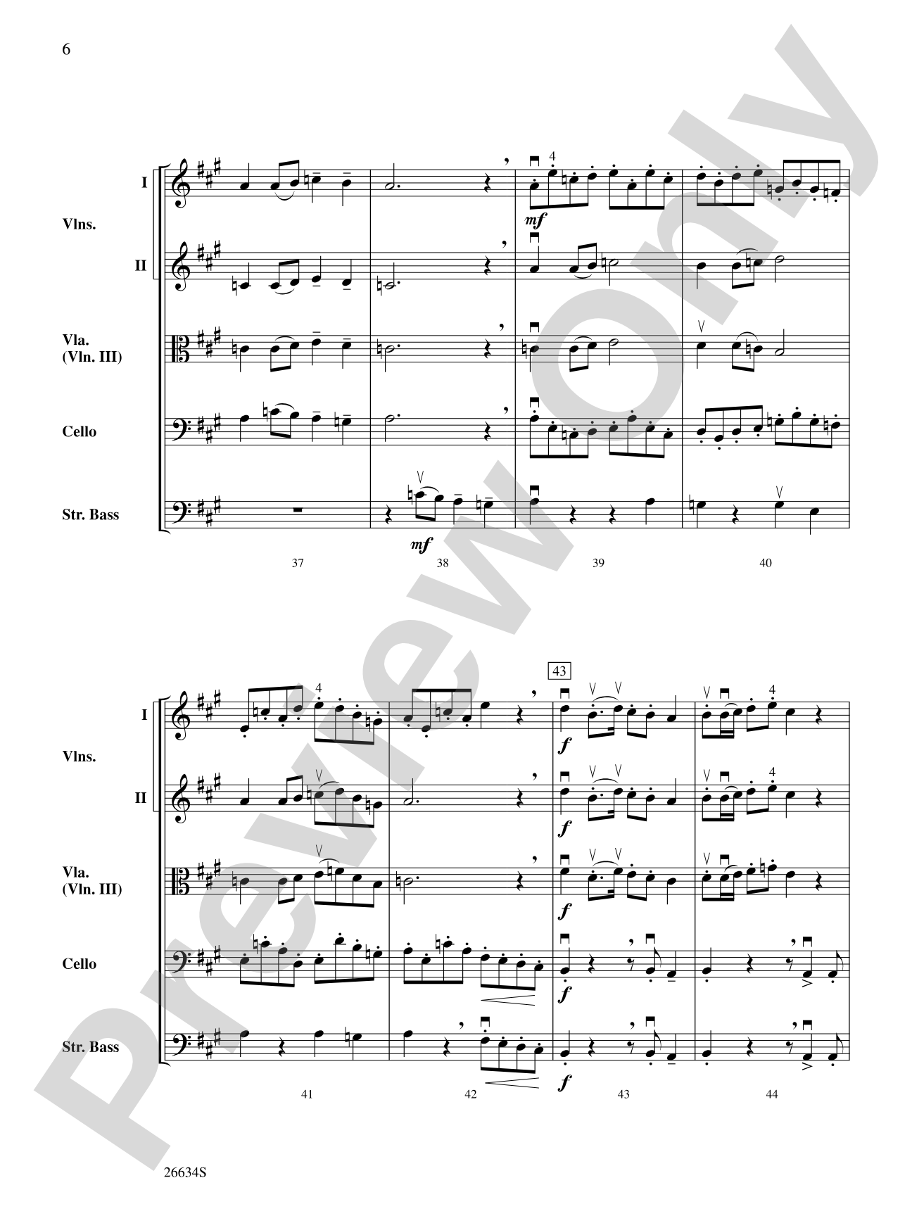Ghosts of the Taman Negara: String Orchestra Conductor Score & Parts