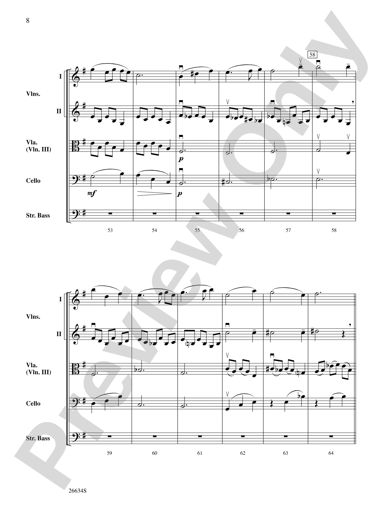 Ghosts of the Taman Negara: String Orchestra Conductor Score & Parts