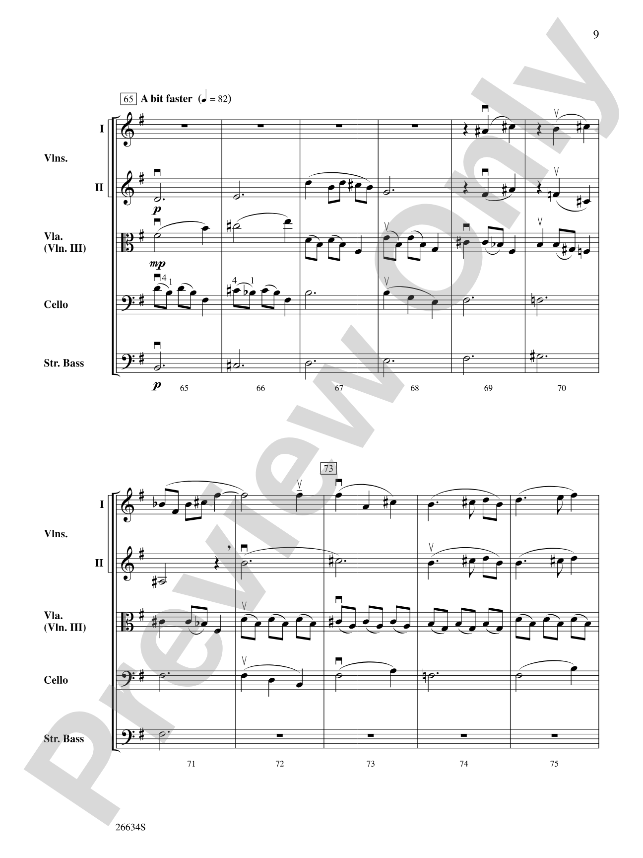 Ghosts of the Taman Negara: String Orchestra Conductor Score & Parts