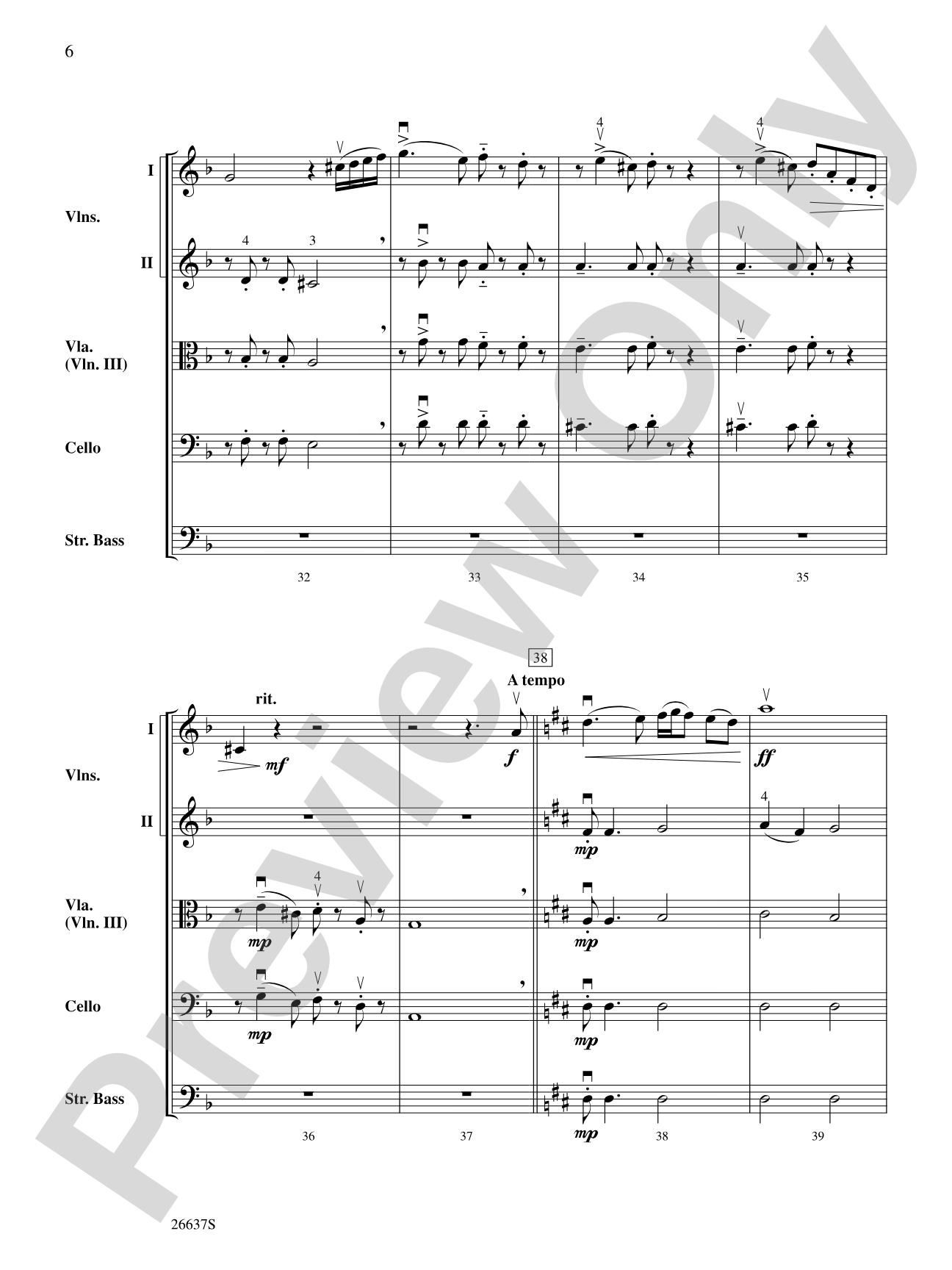 Victorious Knight: String Orchestra Conductor Score & Parts