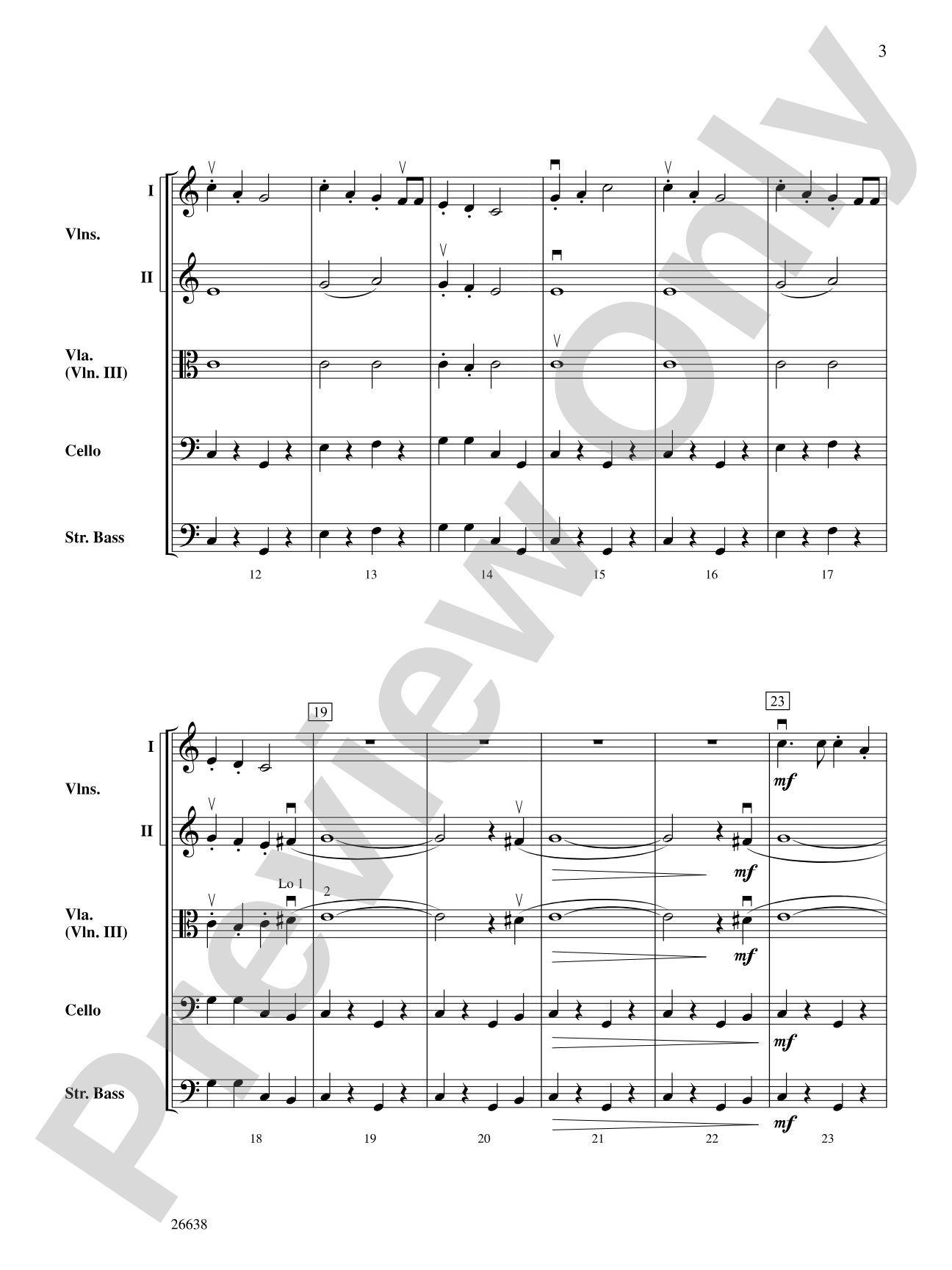 Cotton-Eyed Joe: String Orchestra Conductor Score & Parts