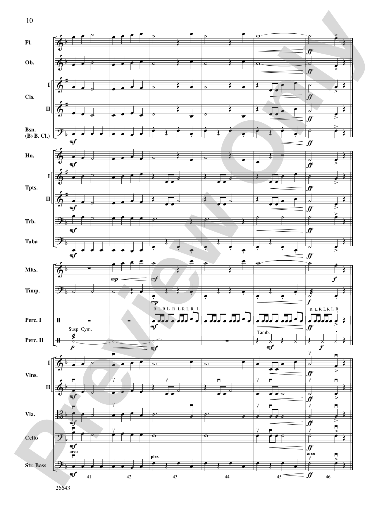 Siyahamba: Full Orchestra Conductor Score & Parts