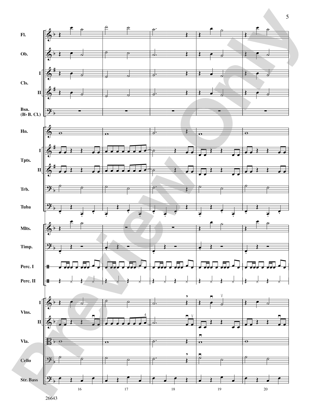 Siyahamba: Full Orchestra Conductor Score & Parts