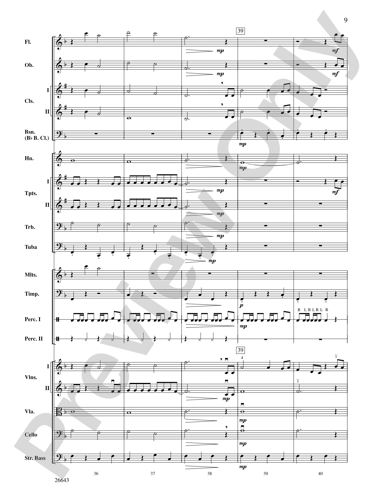 Siyahamba: Full Orchestra Conductor Score & Parts