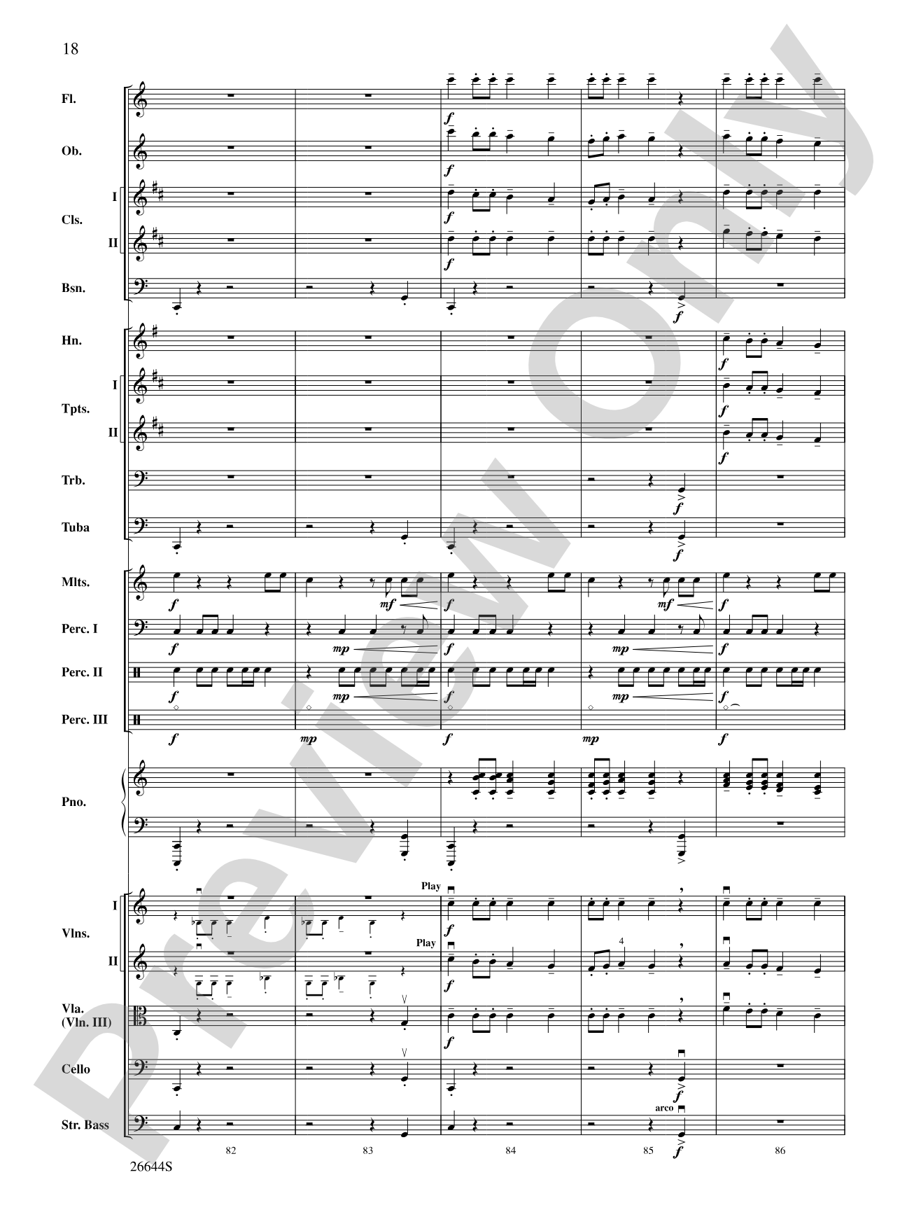 Crazy Daze: Full Orchestra Conductor Score & Parts