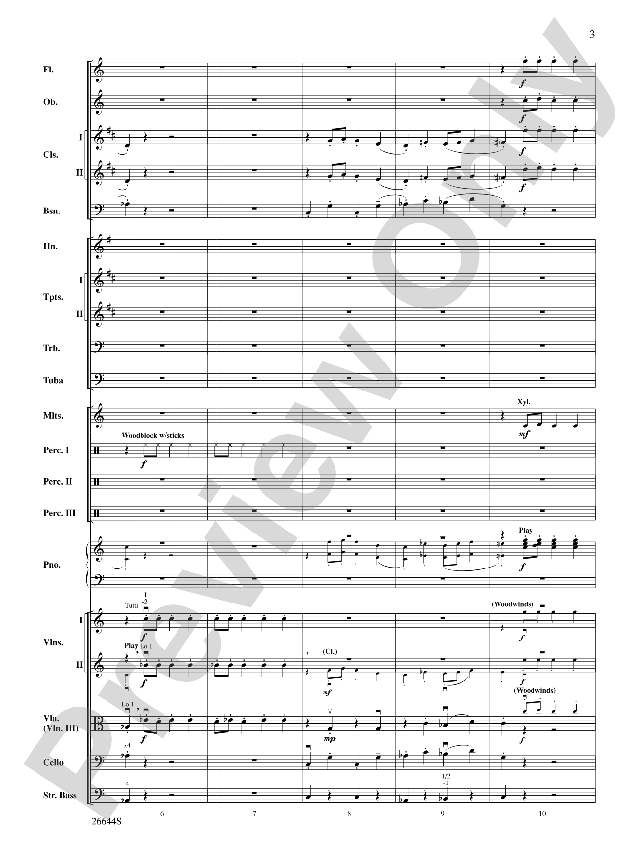 Crazy Daze: Full Orchestra Conductor Score & Parts