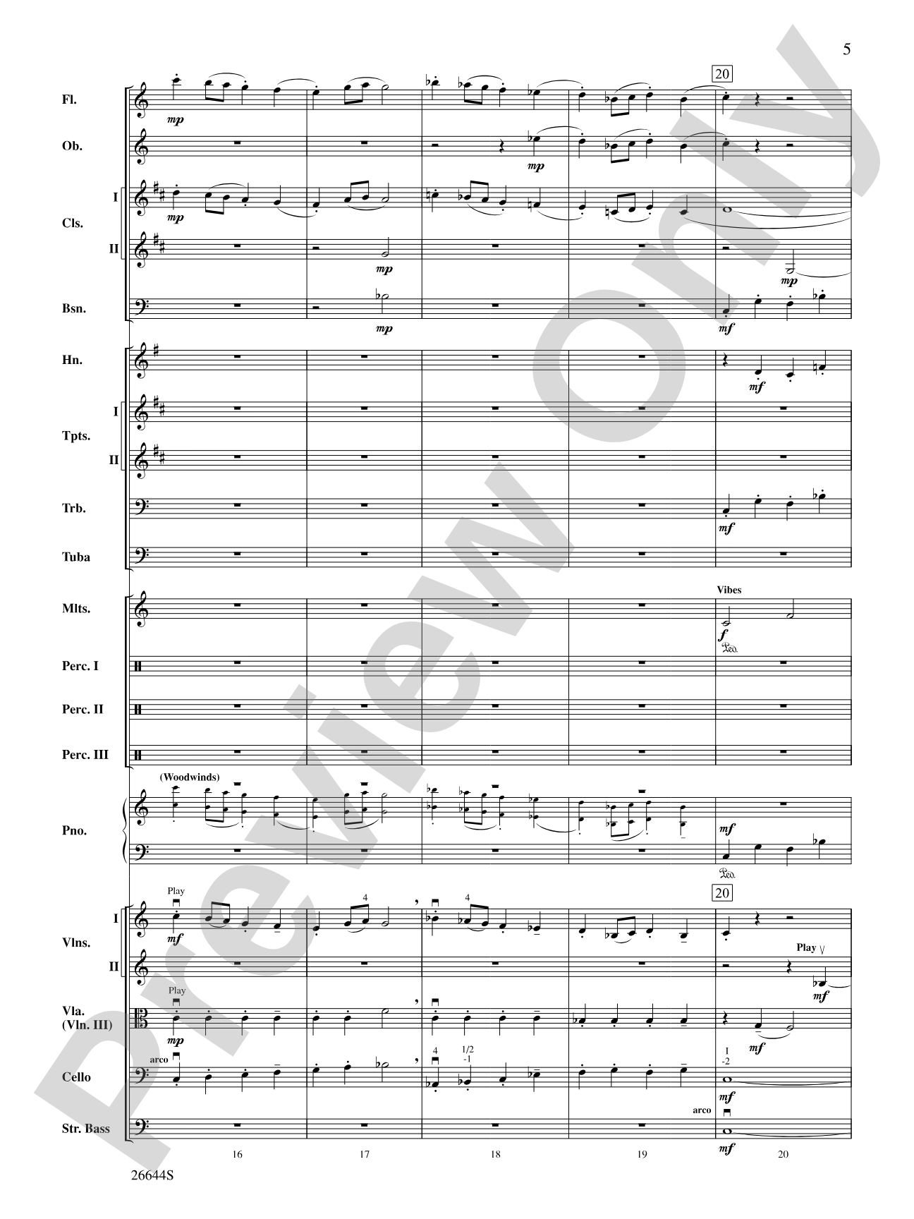 Crazy Daze: Full Orchestra Conductor Score & Parts