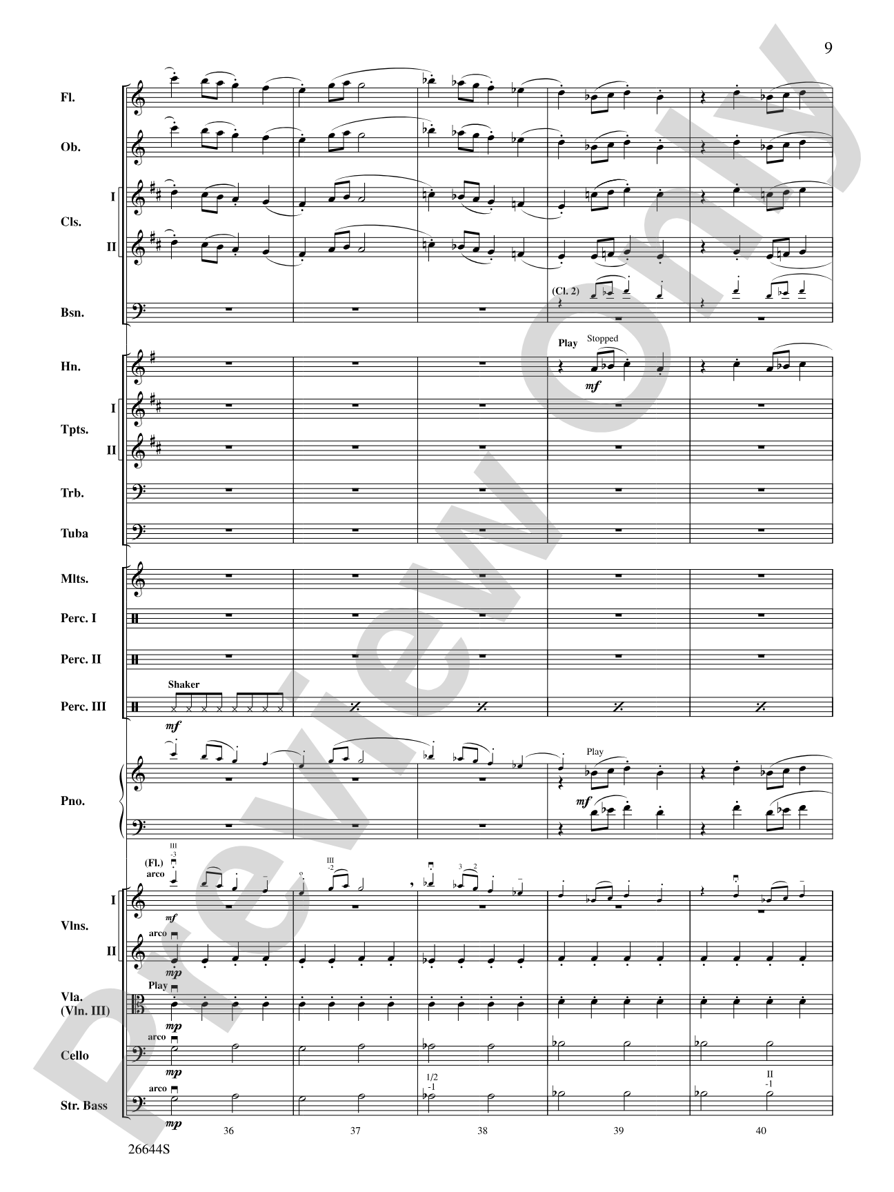 Crazy Daze: Full Orchestra Conductor Score & Parts