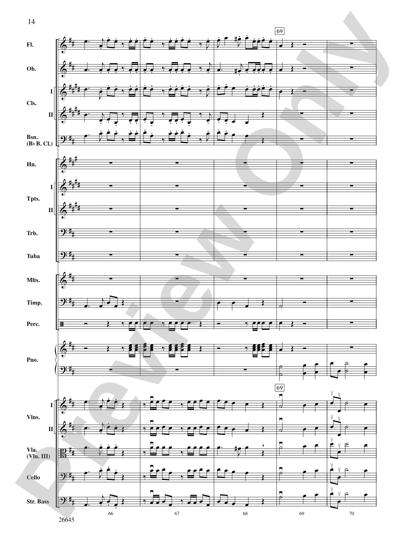 Handelmania: Full Orchestra Conductor Score & Parts