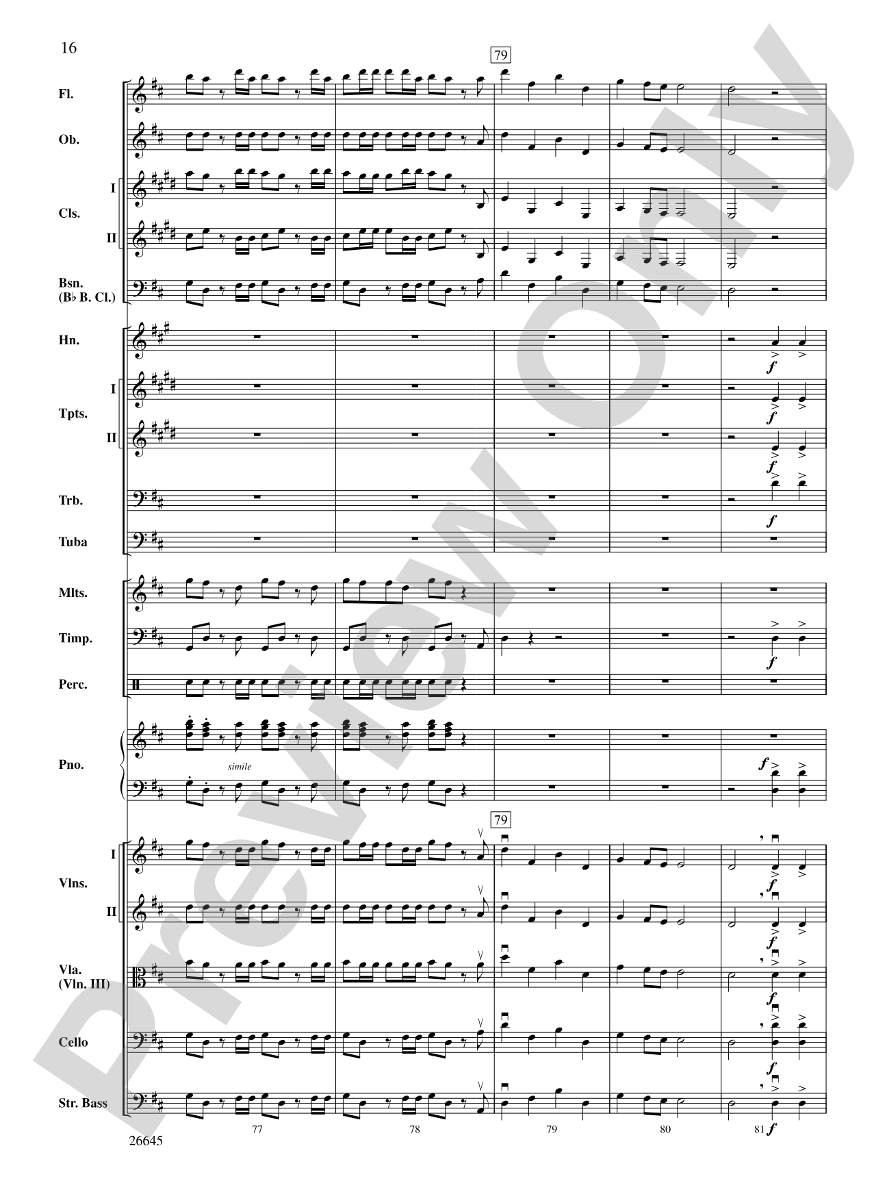 Handelmania: Full Orchestra Conductor Score & Parts