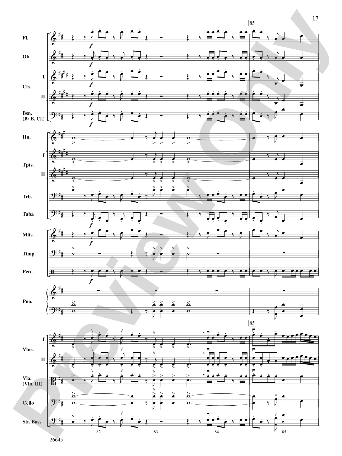 Handelmania: Full Orchestra Conductor Score & Parts