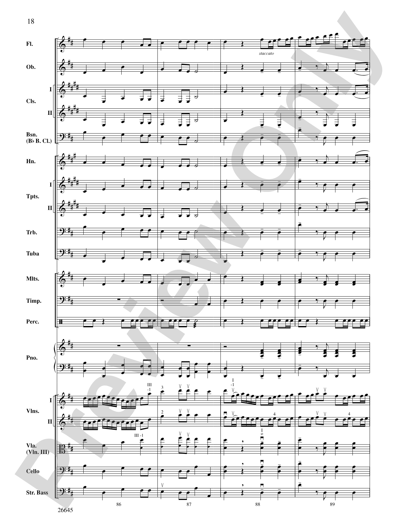 Handelmania: Full Orchestra Conductor Score & Parts