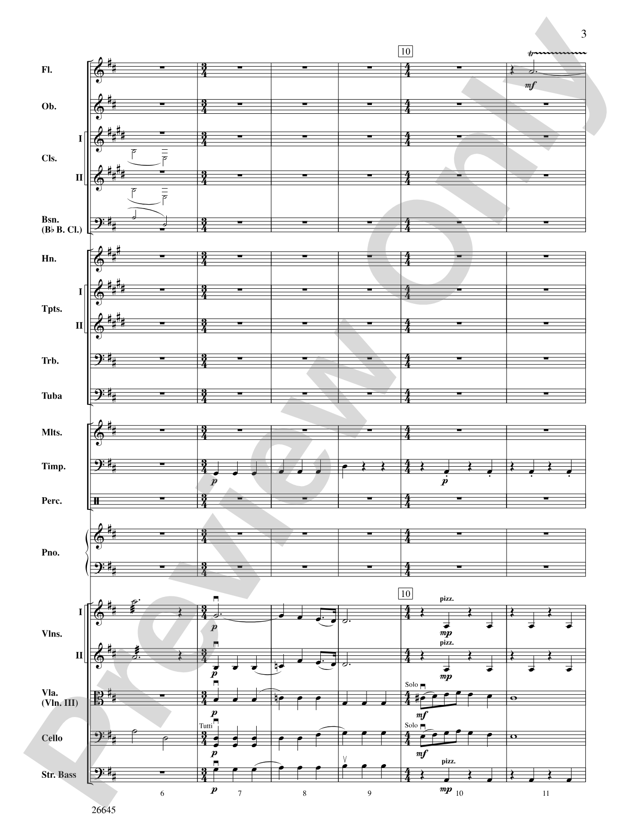 Handelmania: Full Orchestra Conductor Score & Parts