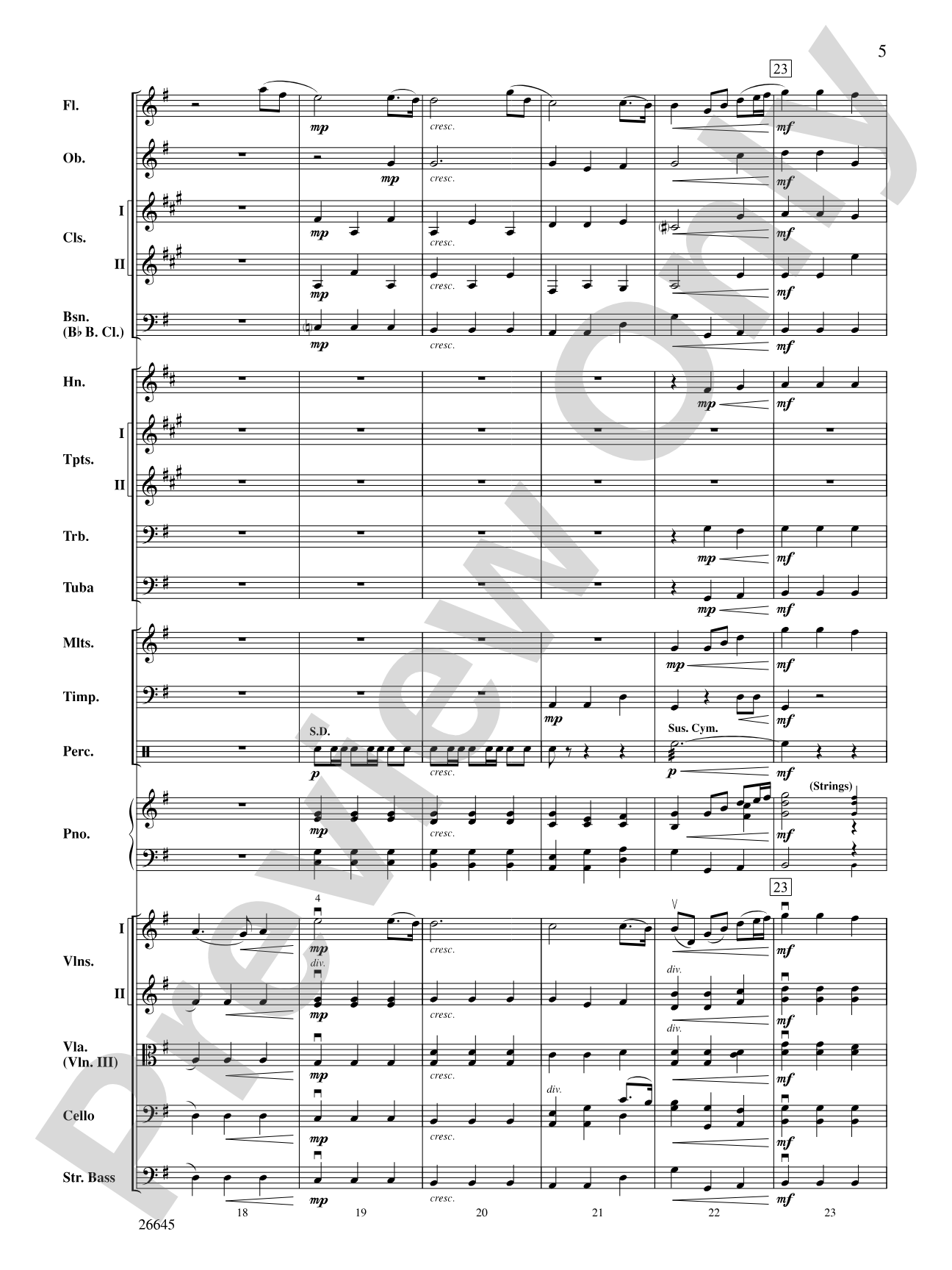 Handelmania: Full Orchestra Conductor Score & Parts